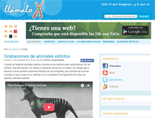 Tablet Screenshot of llamaloxblog.es
